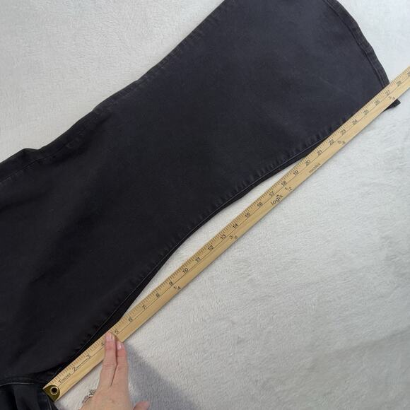 American Eagle Plus 20 Short 20P Jeans Highest Rise Flare Button Fly Stretch - Picture 14 of 16